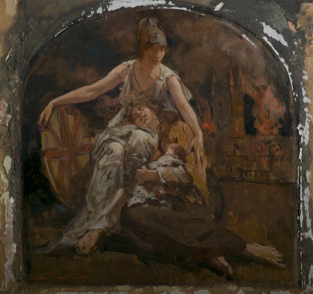 André Cluysenaar - La Gran Bretagna accoglie i rifugiati belgi, Leicester Museums and Galleries